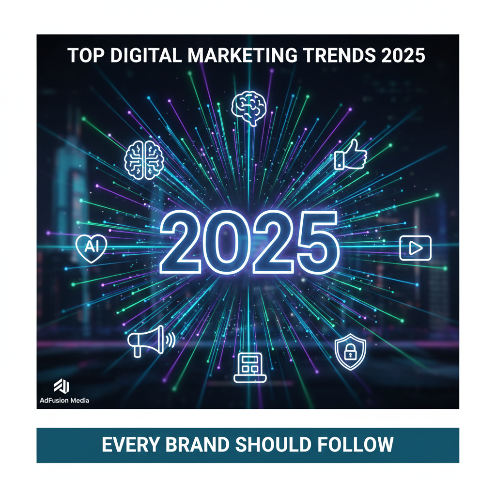 Top Digital Marketing Trends 2025 Every Brand Should Follow